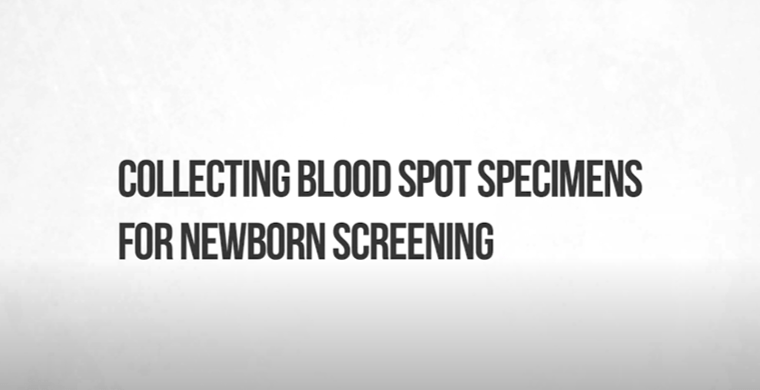 PerkinElmer: How to collect blood spot specimens from newborns